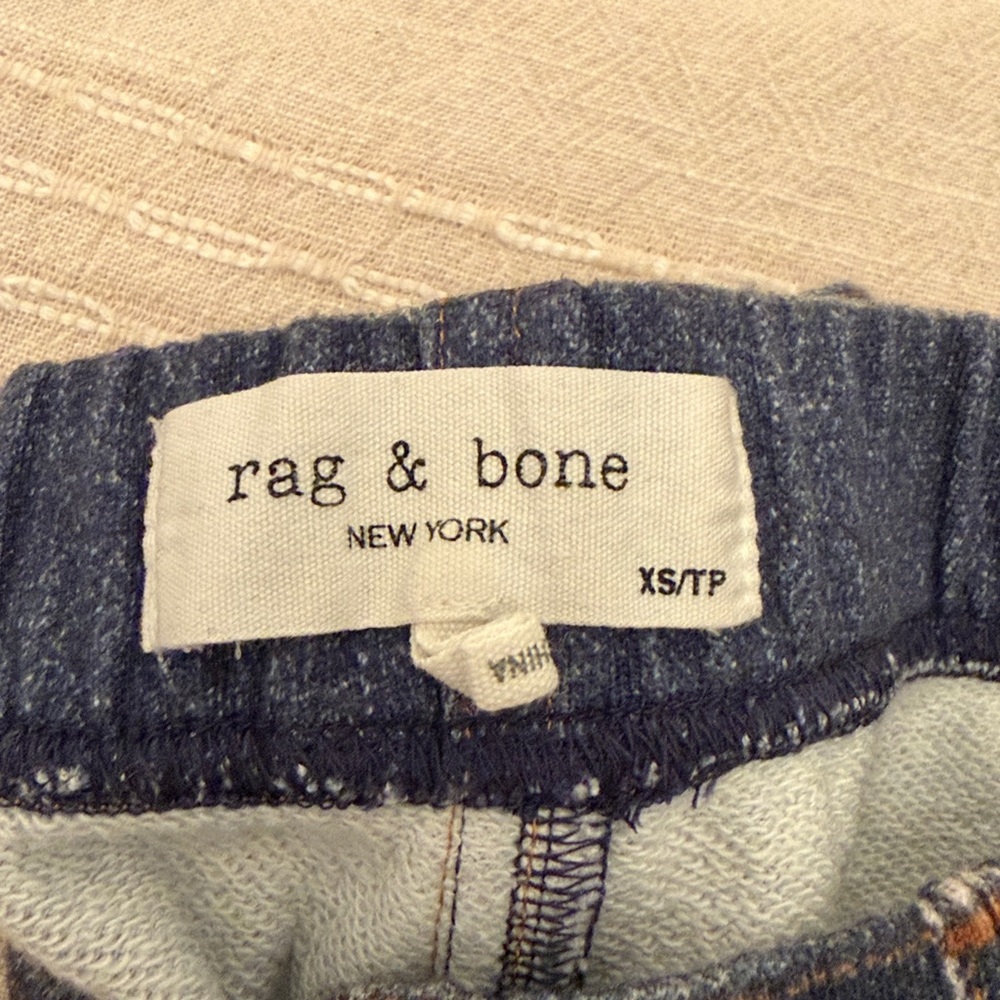 Rag & Bone Miramar Wide Leg Jeans in Lenox Blue - Picture 5 of 5